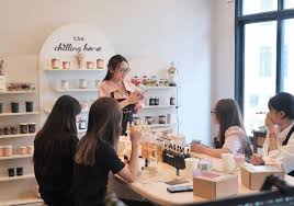Làm nến thơm đem đến cảm giác thư giãn